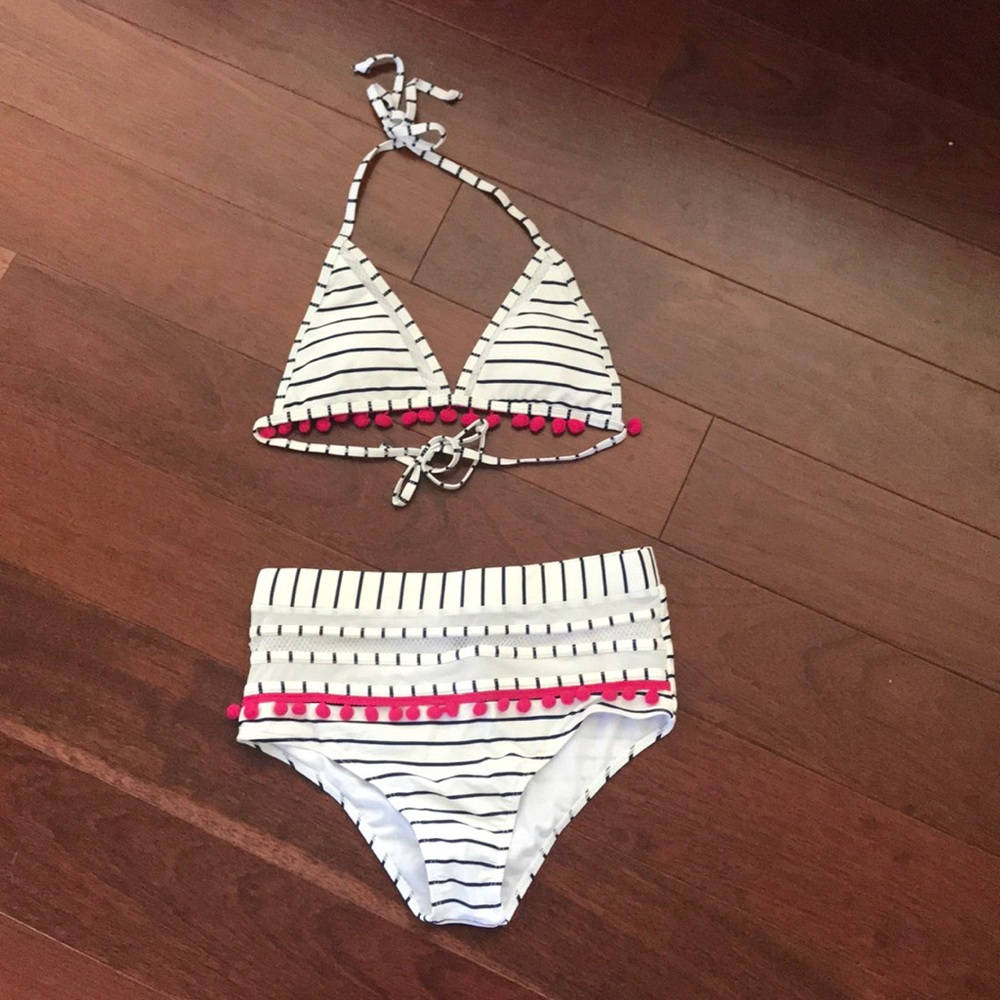 Women's High Waist Two Pieces Bikini Set